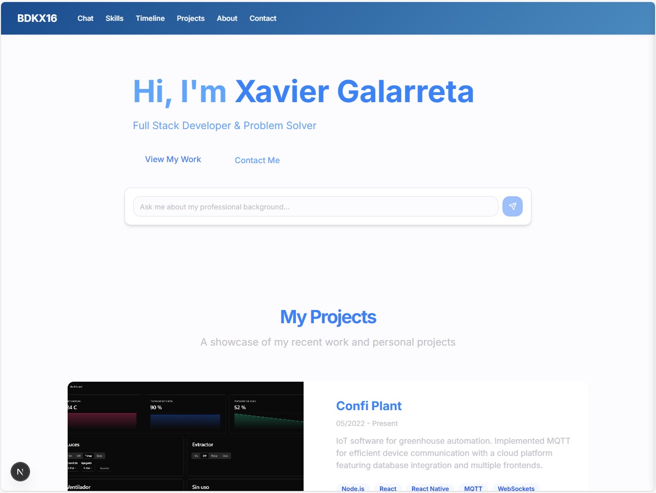 Portfolio Website
